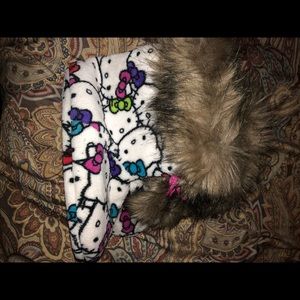 Hello kitty boot slippers